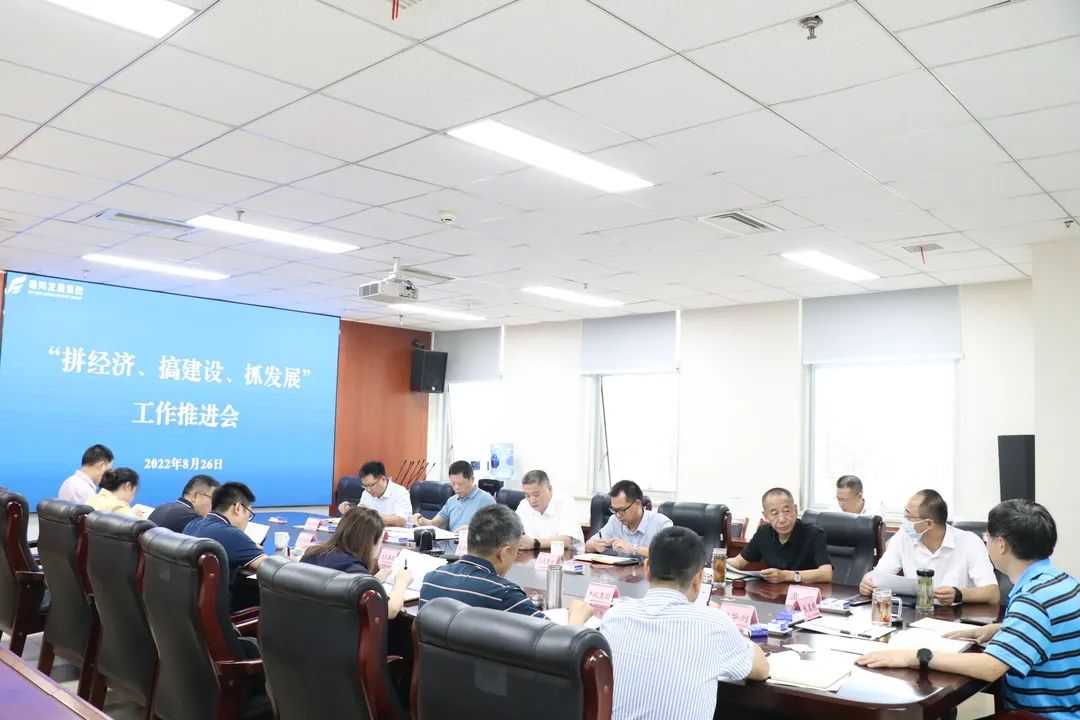 【拼經(jīng)濟(jì) 搞建設(shè) 抓發(fā)展】集團(tuán)公司組織召開“拼經(jīng)濟(jì)、搞建設(shè)、抓發(fā)展”工作推進(jìn)會